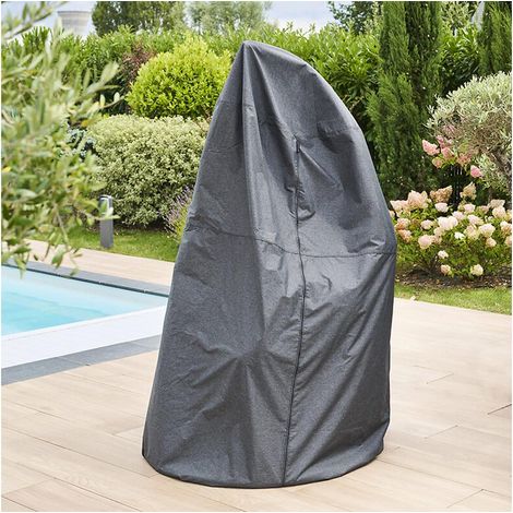 Hesperide – Housse de protection pour fauteuil œuf suspendu 205x125x125cm – Polyester déperlant 600D – Système d'aération pour éviter condensation (1/5)
