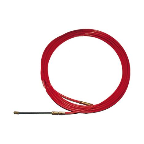 Cinta pasa hilo acero/nylon 4MM-25M Roja ATM