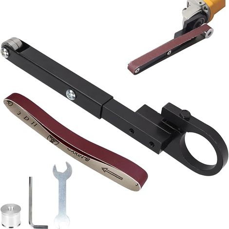 Universal Steel Bit Quick Change Angle Grinder Belt Sander Adapter and Angle Grinder Bit for DIY M10 Electric Sander (1/5)