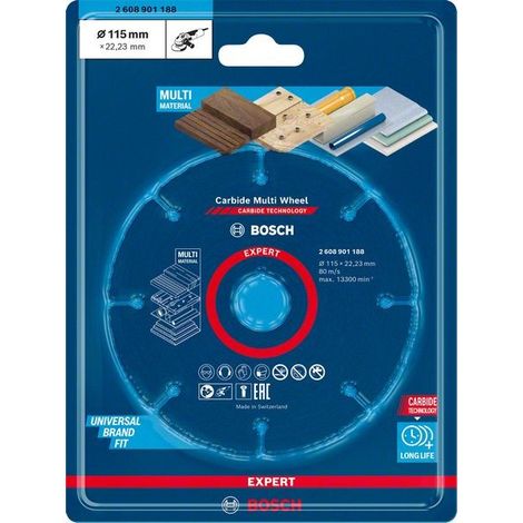 DISCO MULTIMATERIALE D.115mm PER SMERIGLIATRICI - 2608901188