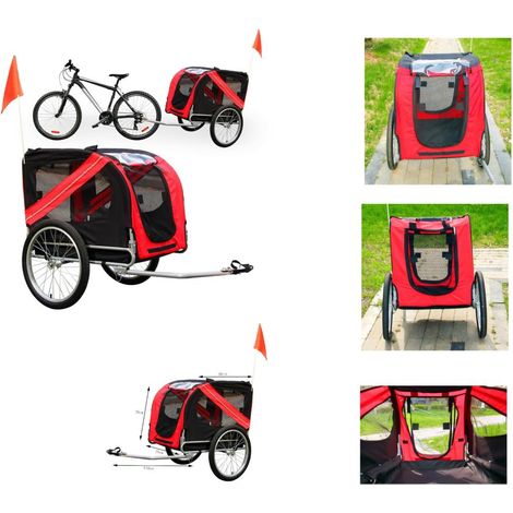 Remorque de vélo pour chien