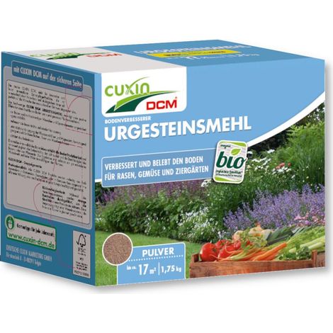 Cuxin Urgesteinsmehl 1,75 kg Bodenhilfsstoff Bodenverbesserer Bodenaktivator