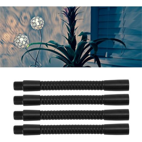 LED-Schreibtischlampe mit Schwanenhals, 12 cm flexibler Schlauch, Metallrohr (1/5)