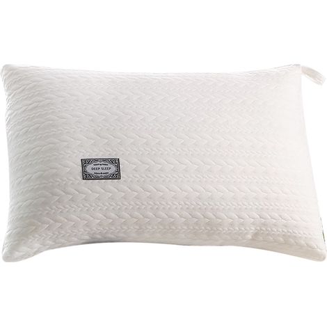 Juego de 2 almohadas tamaño king de 45 x 71 cm, con relleno de microfibra y tejido suave, ideales para quienes duermen de lado, boca arriba o boca abajo. (1/5)