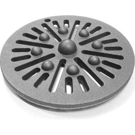 Grille à cendres pour poêles à cheminée Alpha de Dan Skan - fonte - dimensions d'encastrement parfaitement adaptées