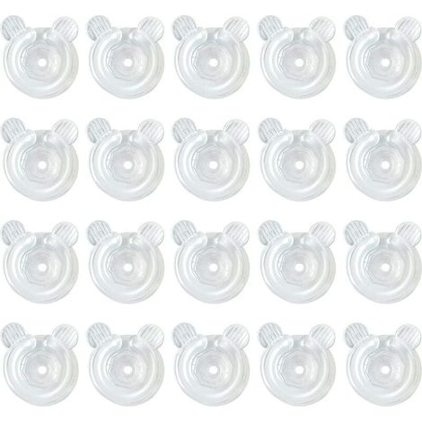 20 x Clips Housse de Couette, Couette Clips pour Garder la Couette en Place, Housse de Couette Housse de Couette Beignets Attaches de Couette (1/5)