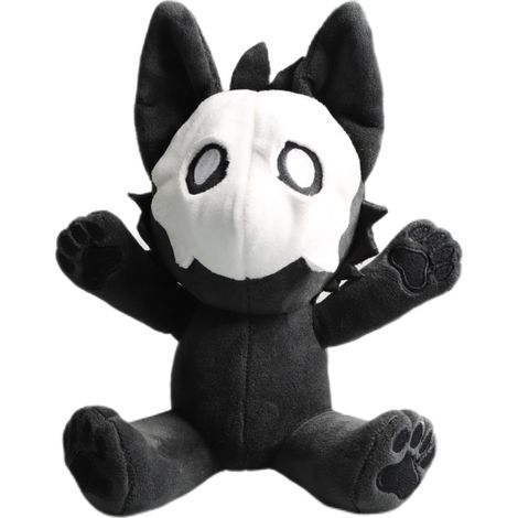 Peluche Chat Requin de 25 cm, jouet en peluche représentant un personnage de dessin animé, animal en peluche doux, cadeau (1/5)