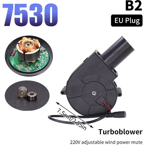 Ventilateur réglable pour gril, ventilateur de cuisson-AquaForge (1/5)