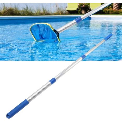 Perche télescopique de piscine en 3 sections, accessoire de nettoyage de piscine amovible en aluminium (1/5)