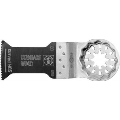 Fein E-Cut Sägeblatt HCS 55 x 35 mm Curved 63502227210 Zubehör Sägen