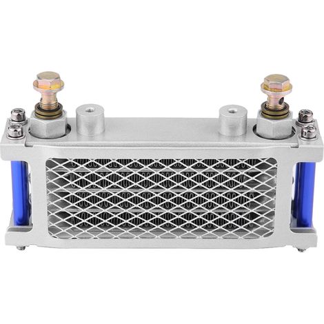Kit refroidisseur d'huile moteur/radiateur de refroidissement d'huile pour CB CG 100-250 cm³, 65 ml, argent (1/5)