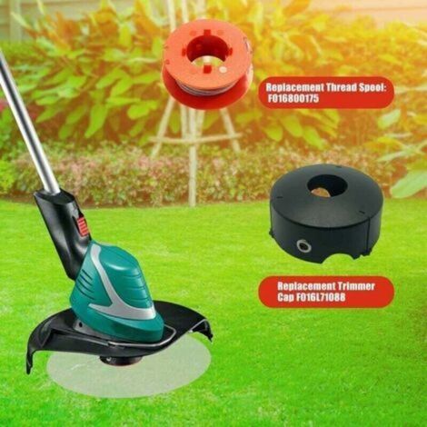 Accessoire pour coupe-bordure , XU, Bobine de fil pour débroussailleuse Bosch pour débroussailleuse ART 23 26 30 Commitrim Easytrim 8 m F016800175 (3 bobines + 1 capuchon) - (1/3)