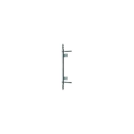 Dubois – Fiches à lacets fer à lames – Entraxe goujons 96mm – Entraxe lacets 160mm – Longueur totale 292mm – Pour bois dur