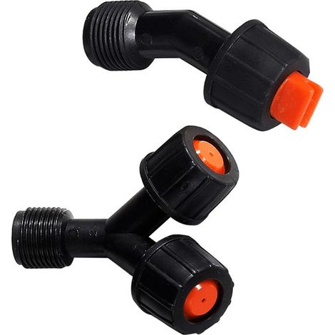 2 Plastique Buses de pulvérisation, Accessoires de pulvérisation d'irrigation de Jardin,Accessoires De Remplacement De Pulvérisateur, pour l'arrosage et Le Nettoyage (1/5)