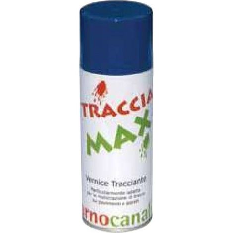 Vernice acrilica tracciante spry blu 400ml con erogatore Arnocanli ABLU