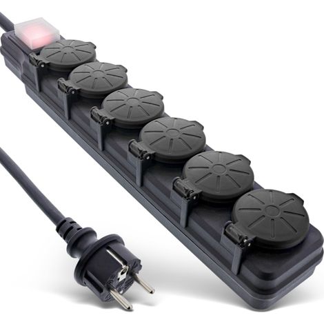Multiprise extérieur inline outdoor power strip 3680W 5m