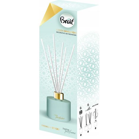 Deodorante per ambienti Brait Premium Sticks Green Sensation (1/2)