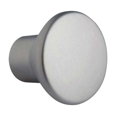 POMOLO ZAMA SFERA PIANA 2401 METALSTYLE - CROMO OPACO MM 24X24- 10 pezzi
