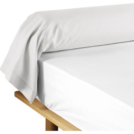 Taie de Traversin "Lina" 85x185cm White (1/4)