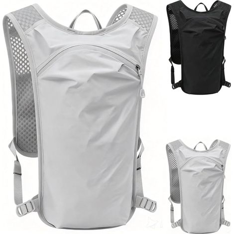Laufweste für Damen und Herren – Ultraleicht – Verstellbare Trinkweste – Trinkrucksack – Accessoire zum Laufen, Joggen und Trailrunning