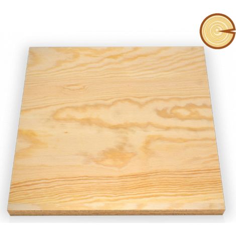 Pannello / Compensato / Multistrato fenolico pino mm   9  Dimensioni : 60 x   60 cm (1/2)