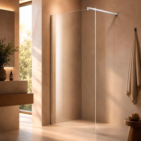 Paroi de douche Fixe 120 cm  - Transparente (1/5)