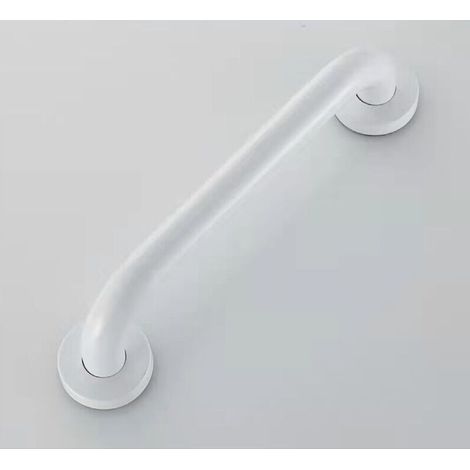 Blanc 500mm-Barre d'Appui Douche , Poignée de Douche de Sécurité, Barre d'Appui WC Handicapé, Barre de Soutien pour Toilette, Barre de Maintien Douche et WC (1/5)