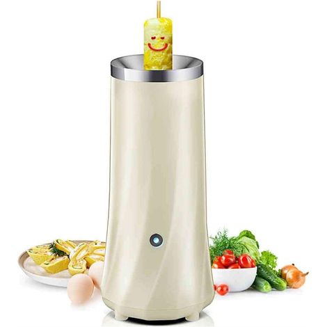 Automatischer Eierrollen-Maker, Easy Eggs Eierrollen-Maschine, Elektrischer Eierrollen-Maker, Omelett, Einzel-Ei, Wurst (1/4)