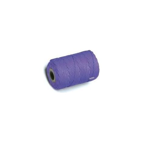 BOBINA DE CUERDA DE ATIRANTAR DE POLIPROPILENO TRENZADO VIOLETA 200 m.X1,7MM - ACHA