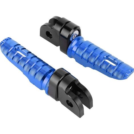 Plancher de Conducteur de Moto, Repose-pieds Avant de Moto, Repose-pieds, Idéal pour MT03 MT25 MT07 MT09 R3 XJ6 (BLUE) (1/5)