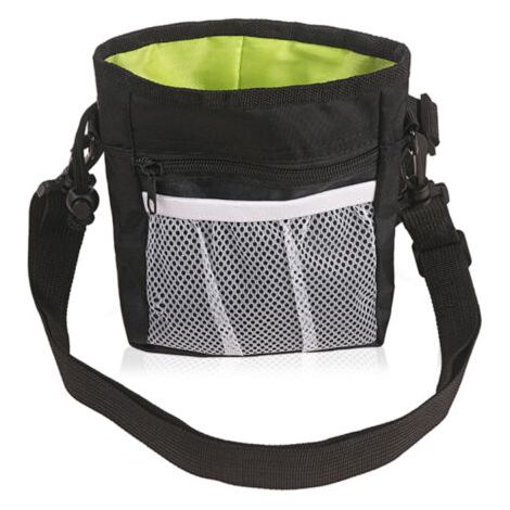 Pochette à Friandises pour Chiens - JINFGERNE - Sac d'Entraînement Ajustable avec Distributeur de Sacs à Déchets, Tissu Oxford Résistant et Confortable pour Promenades (1/5)