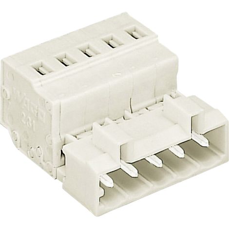 WAGO Stiftgehäuse-Kabel 721 Polzahl Gesamt 2 Rastermaß: 5 mm 721-602 1 St. (1/2)