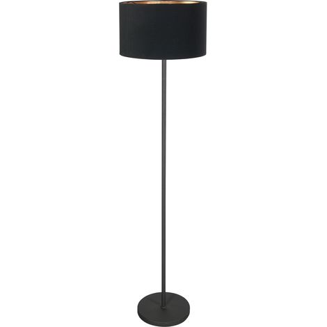Mexlite - stehlampe - Noor - schwarz - metall textil - stehlampe (1/2)