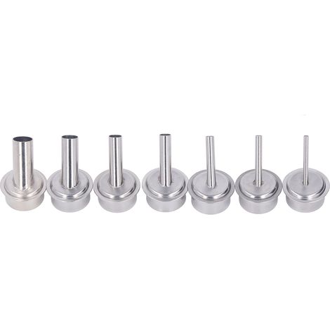 Buse spéciale pour station de déssoudage 861DW, accessoire pistolet à air chaud, embout incliné pour microscope, kit 7 pièces réparation téléphone portable. (1/5)