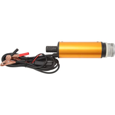 12L Edelstahl-Tauchpumpe, 2 m Fördermenge, 8500R Förderhöhe, integrierte Filtration, Wasser-/Ölförderung, 24V. (1/5)