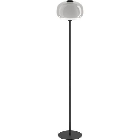 Eglo Stehleuchte Belomontejo E27 Ø 30 x 157,5 cm schwarz/weiß Lampen (1/3)