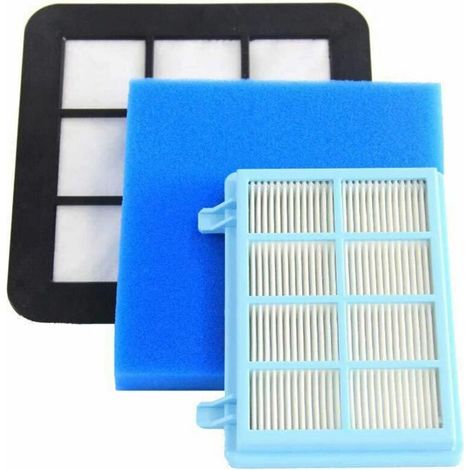 royaluxe - Pour Philips FC9331/09 FC9332/09 FC8010/01 Kit de filtre de remplacement pour aspirateur compact Power Pro (1/5)