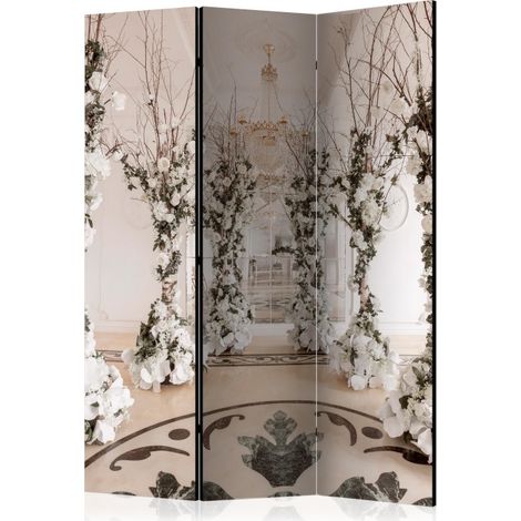 Paravent 3 Volets "Flower Chamber" 135x172cm (1/2)