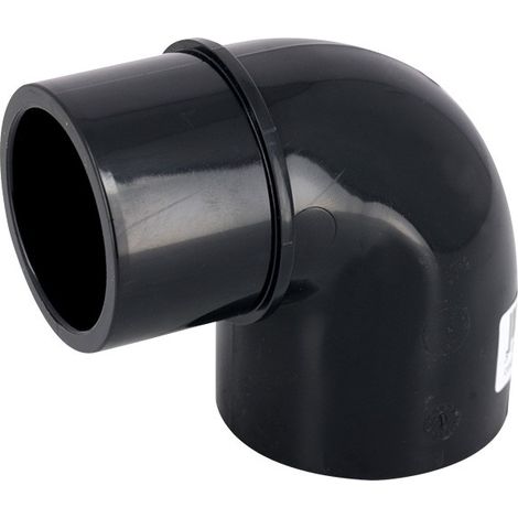 Raccord d'évacuation PVC – Coude 90° réduit à coller MF/F – Diamètre Ø32-25mm – Pression maxi 16 bars