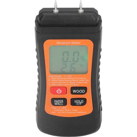 Holzfeuchtemessgerät, Feuchtigkeitsdetektor, intelligentes digitales Stift-Temperatur- und Feuchtigkeitsmessgerät (1/5)