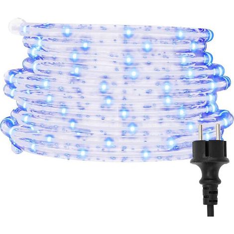 Bandes lumineuses LED blanc froid de 240 unités, de 10 mètres de long, en PVC. (1/5)