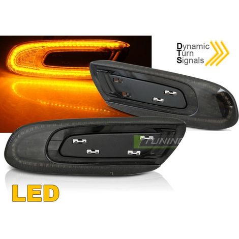 Paire clignotant repetiteur Mini Cooper de 2014 a 2020 led Fume-35994624 (1/3)