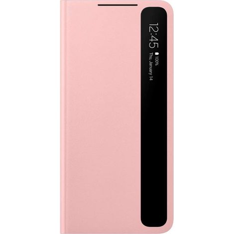 Samsung Clear View Cover S21+ EF-ZG996CPEGWW, rose