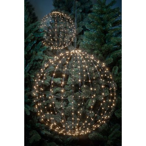 Luca Lighting Figurine lumineuse de Noël Blanc chaud H60xl60xL60cm (1/5)