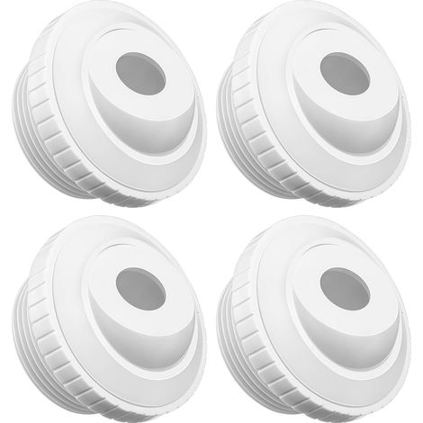 Lot de 4 buses d'entrée pour piscine - Buse de sortie de piscine - Buse de sortie rotative pour piscine - Buse de sortie d'eau de piscine - Buse de sortie d'eau de rechange pour piscine et (1/5)