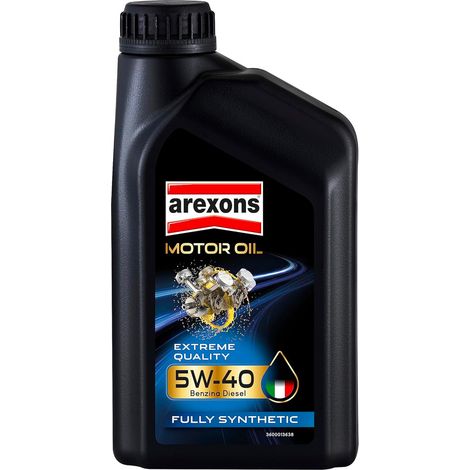 Arexons olio motore arx 5w40 1lt lubrificante sintetico (1/4)