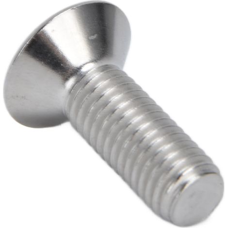 30 vis à six pans creux M10, 10 mm, en acier inoxydable A2, tête fraisée hexagonale, pour fixations industrielles M10x30 (1/5)