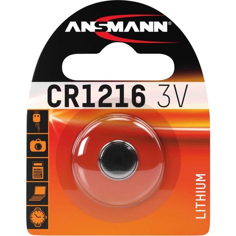 Ansmann 3V Lithium CR1216 Batteria monouso Litio (1/2)