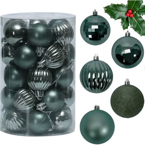 CHRISTBAUMKUGELN SYSD1688-027 BLUE