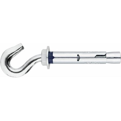 Anclaje antirrotación para cargas medias - Gancho forjado M10 x 70 Ø12 - Caja de 50 (1/2)